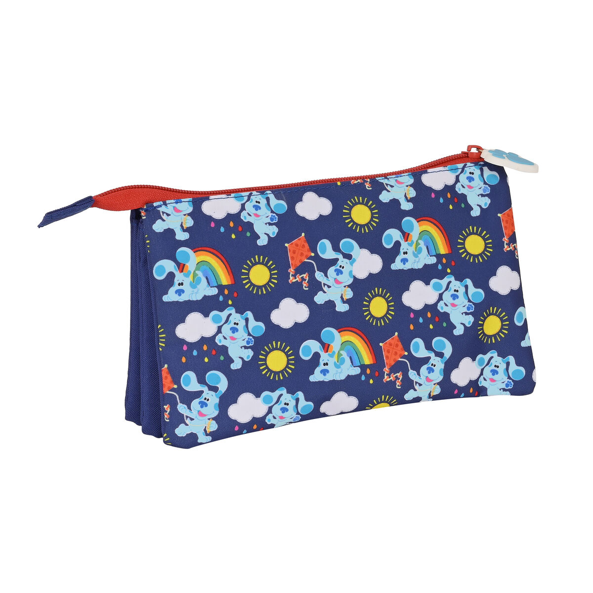 Tredubbel Carry-all Blue's Clues Marinblå (22 x 12 x 3 cm) - 2