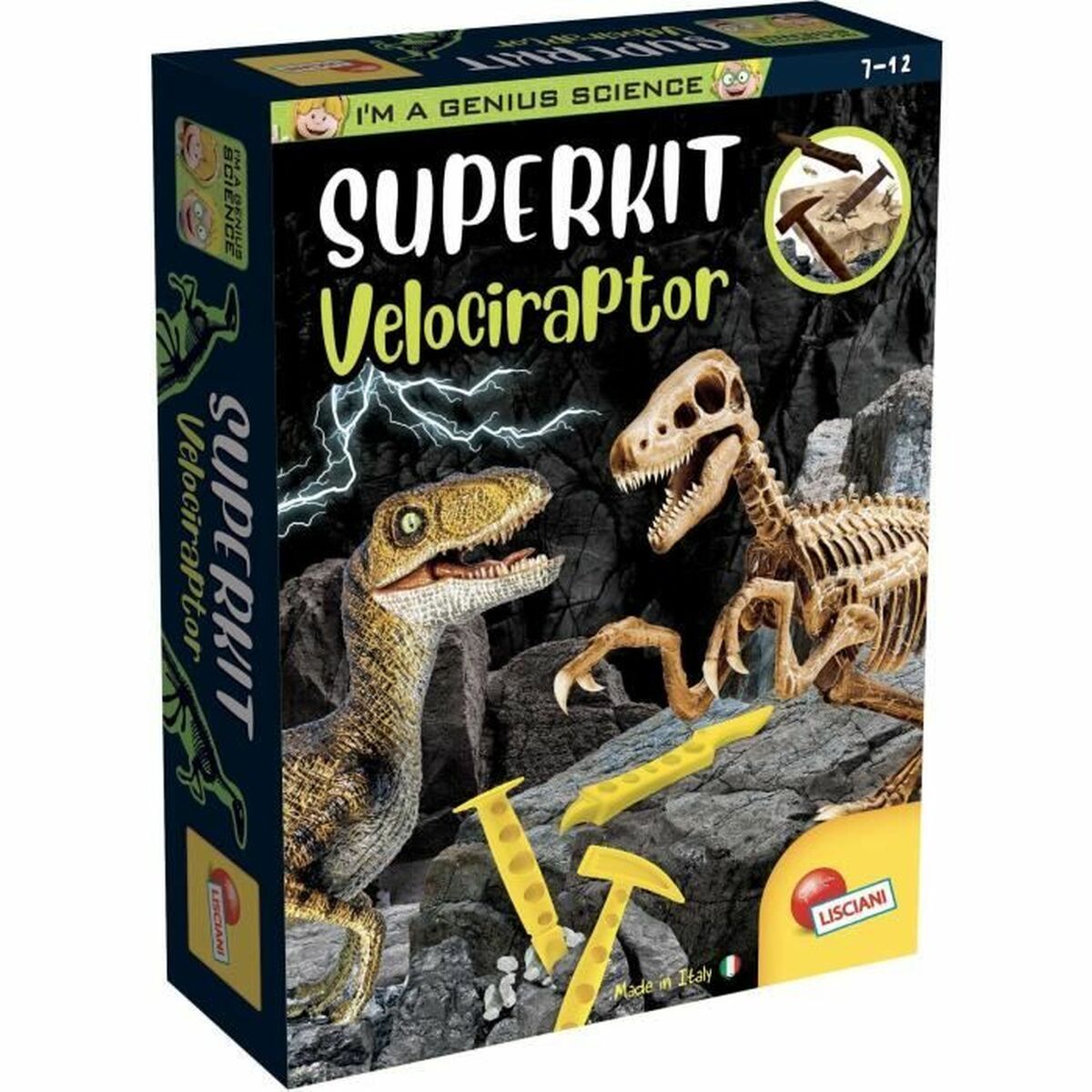 Utbildningsspel Lisciani Giochi I'm GENIUS Super Kit Velociraptor Nuevo