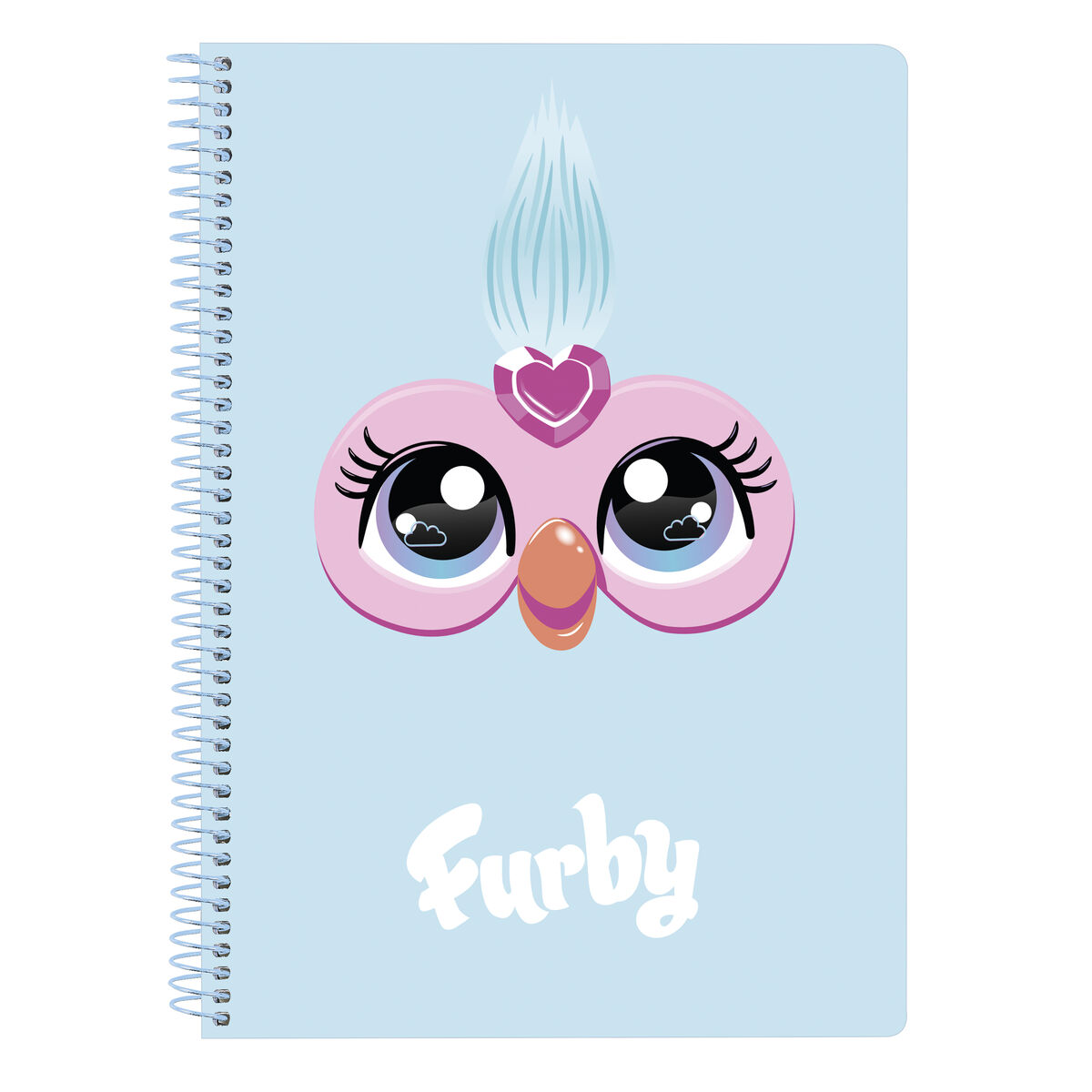 Anteckningsbok Furby Himmelsblå A5 80 Blad