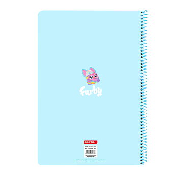 Anteckningsbok Furby Himmelsblå A4 80 Blad