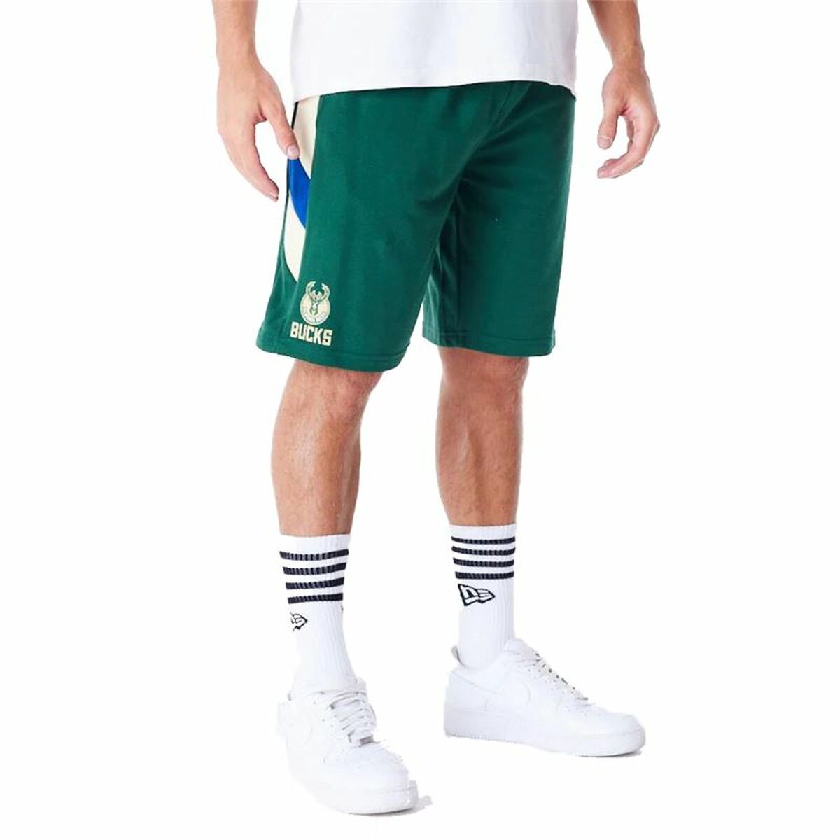 Träningsshorts New Era NBA Milwaukee Bucks Grön