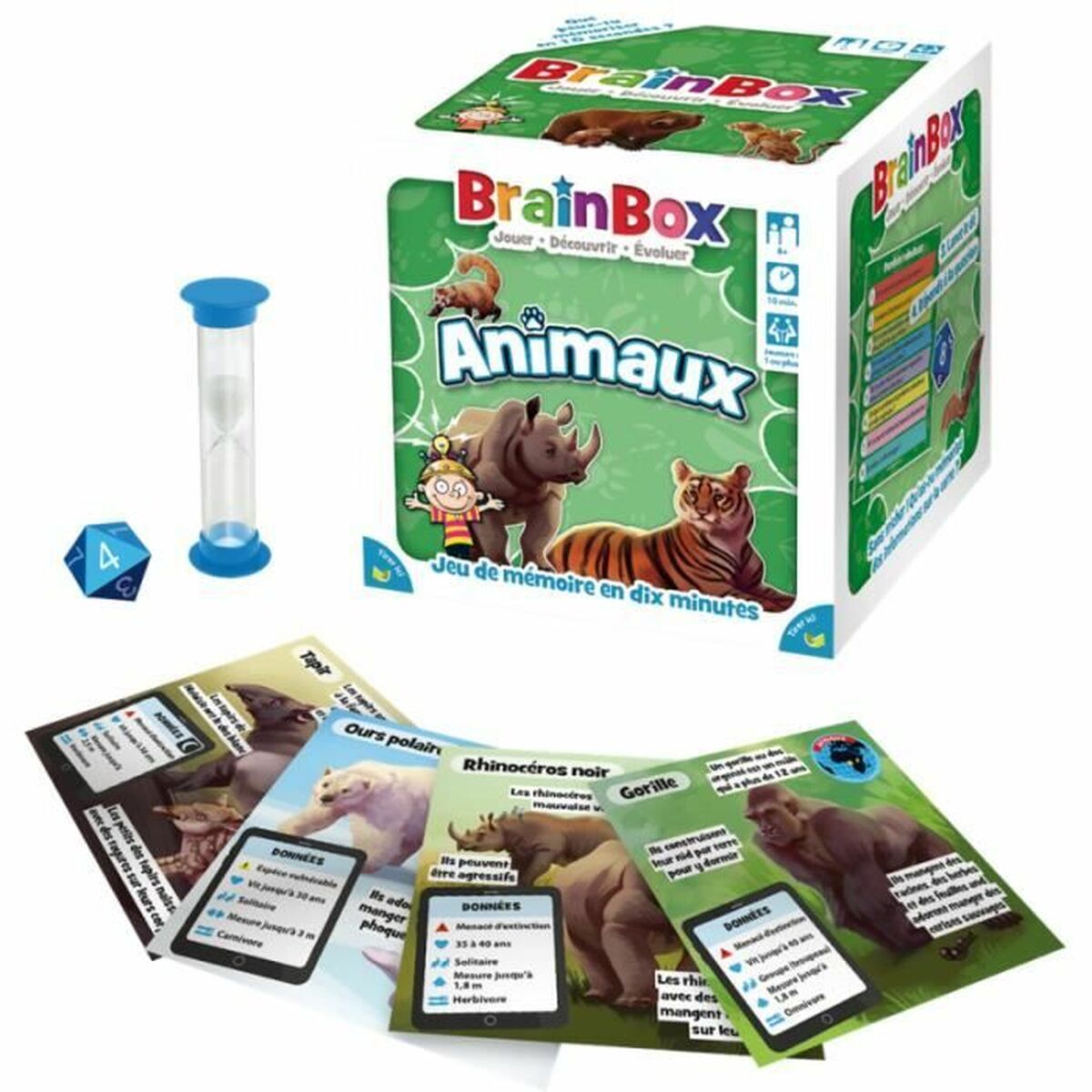 Utbildningsspel Asmodee BrainBox - Animales - 2