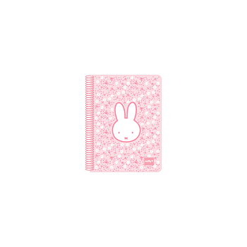 Anteckningsbok Miffy Flores A5 80 Blad