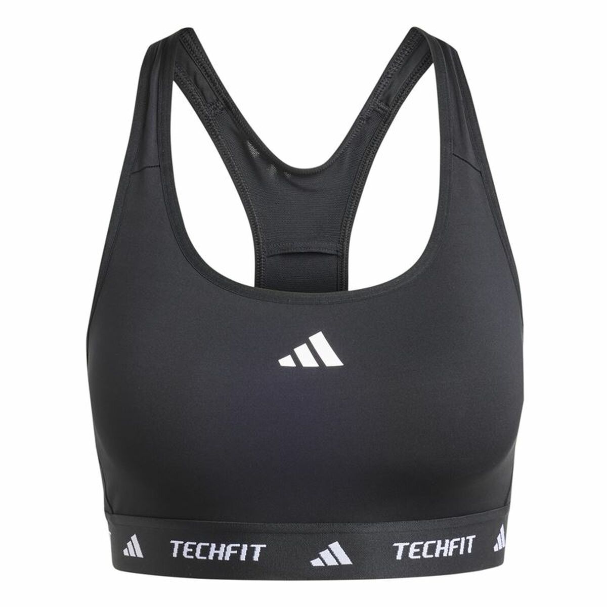 Sport-BH Adidas Techfit Medium Svart XS
