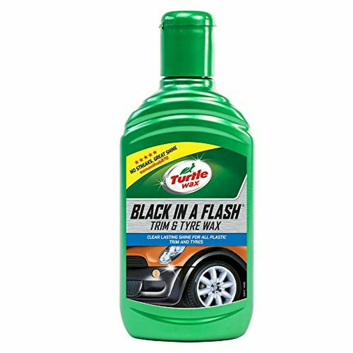 Icke-avsköljningsbart rengöringsvatten Baby Turtle Wax FG7810 Plast 300 ml