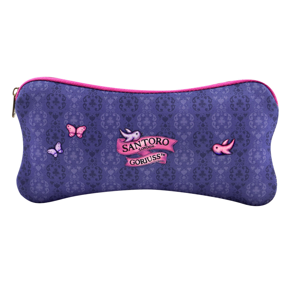 Skolväska Gorjuss Cheshire cat Purpur (22 x 11.3 x 1 cm) - 2