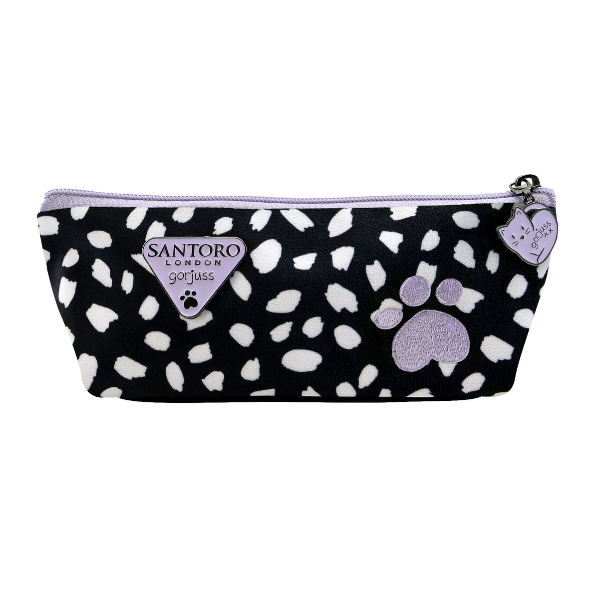 Skolväska Gorjuss Smitten kitten Svart Vit (22.3 x 8.8 x 5.7 cm) - 2