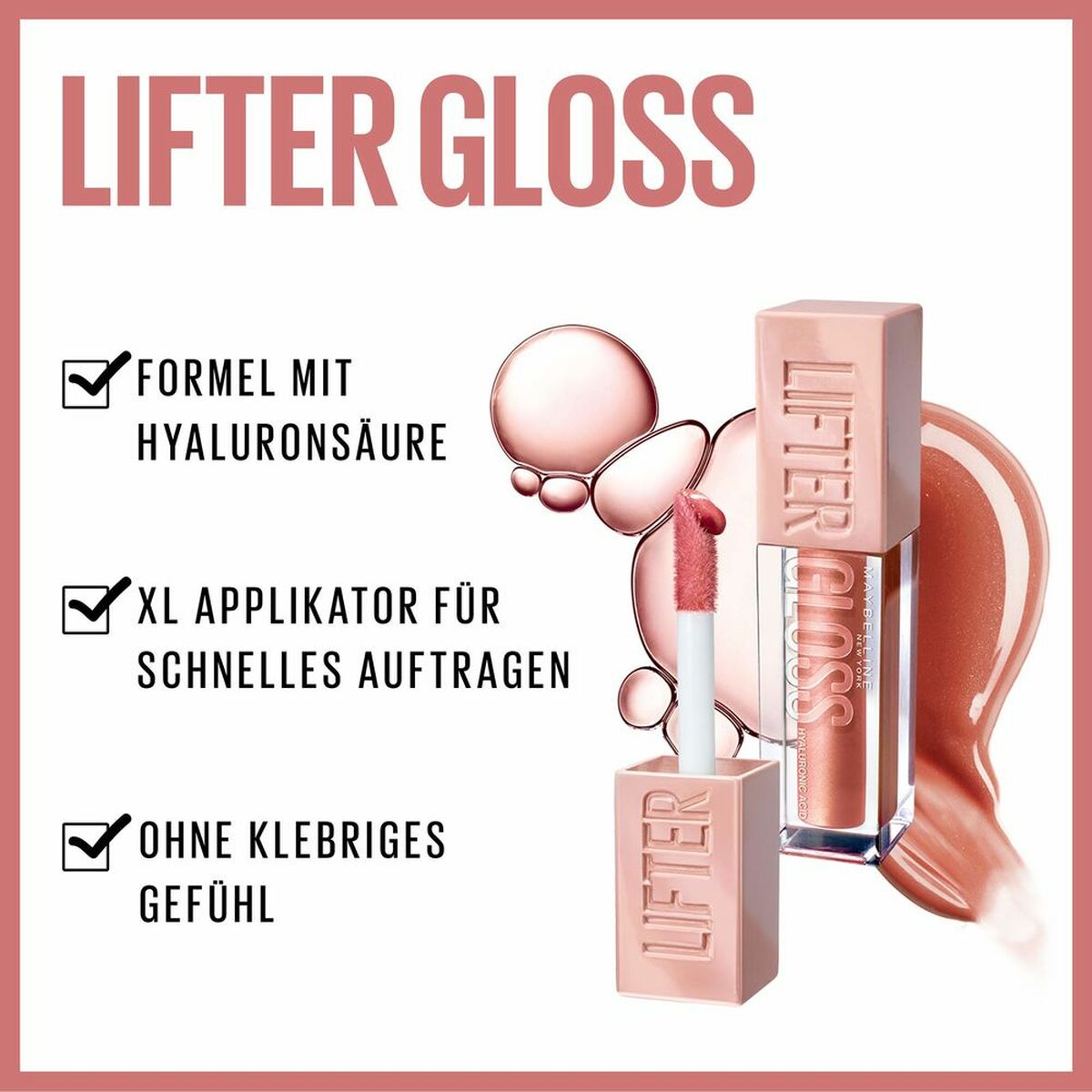 Läppglans Maybelline B3306700 Nº 006-Reef 5,4 ml - 2