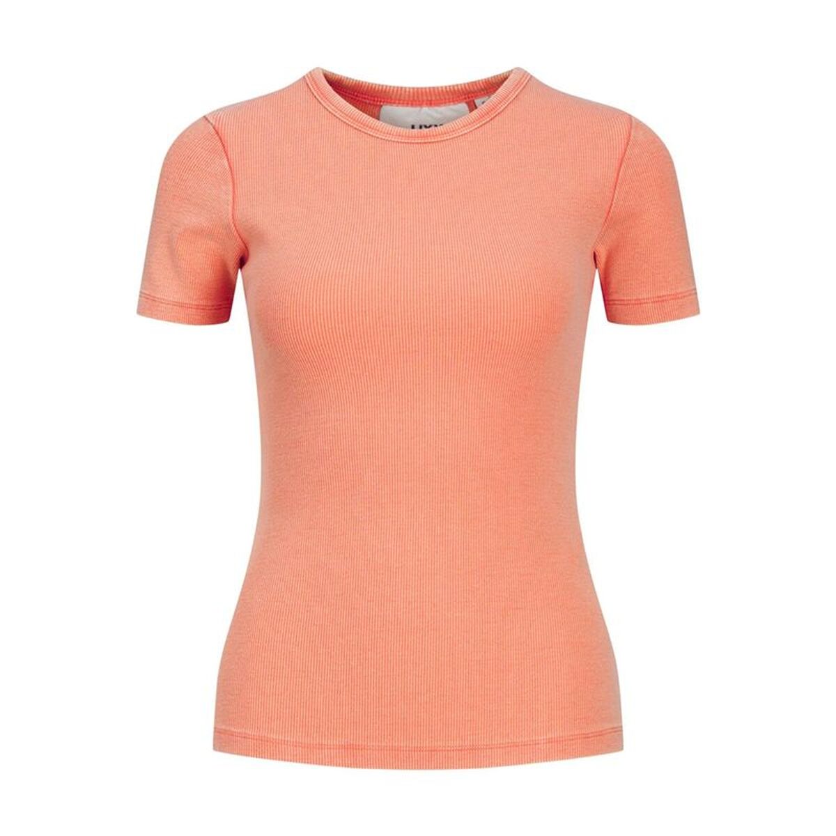 T-shirt med kortärm Dam Jack & Jones Jxfrankie Wash Ss Orange