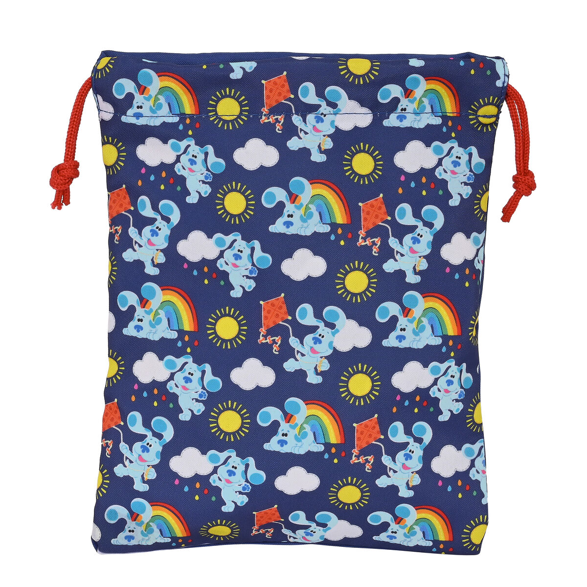 Mellanmålsväska Blue's Clues Marinblå PVC 20 x 25 cm Säck - 2