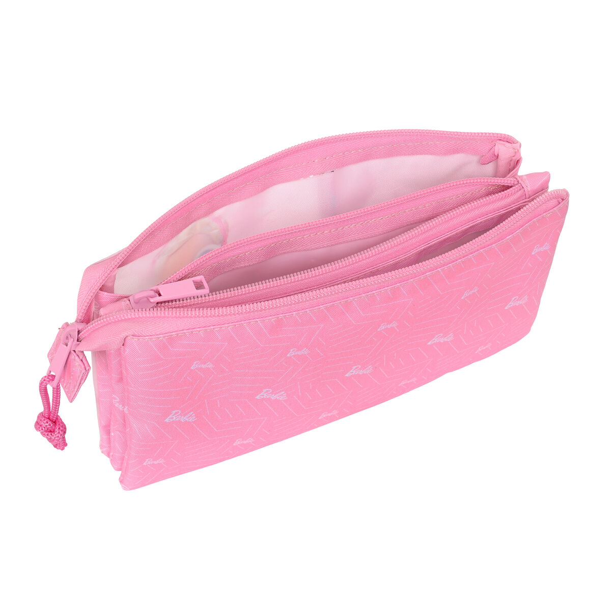 Tredubbel Carry-all Barbie Girl Rosa 22 x 12 x 3 cm - 2