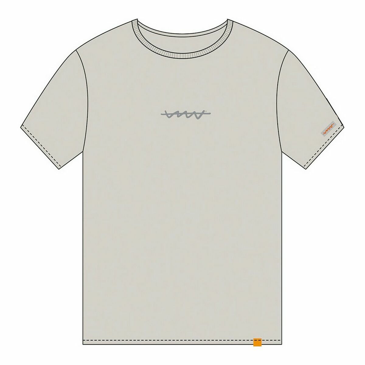 T-shirt med kortärm Cállate la Boca   Beige