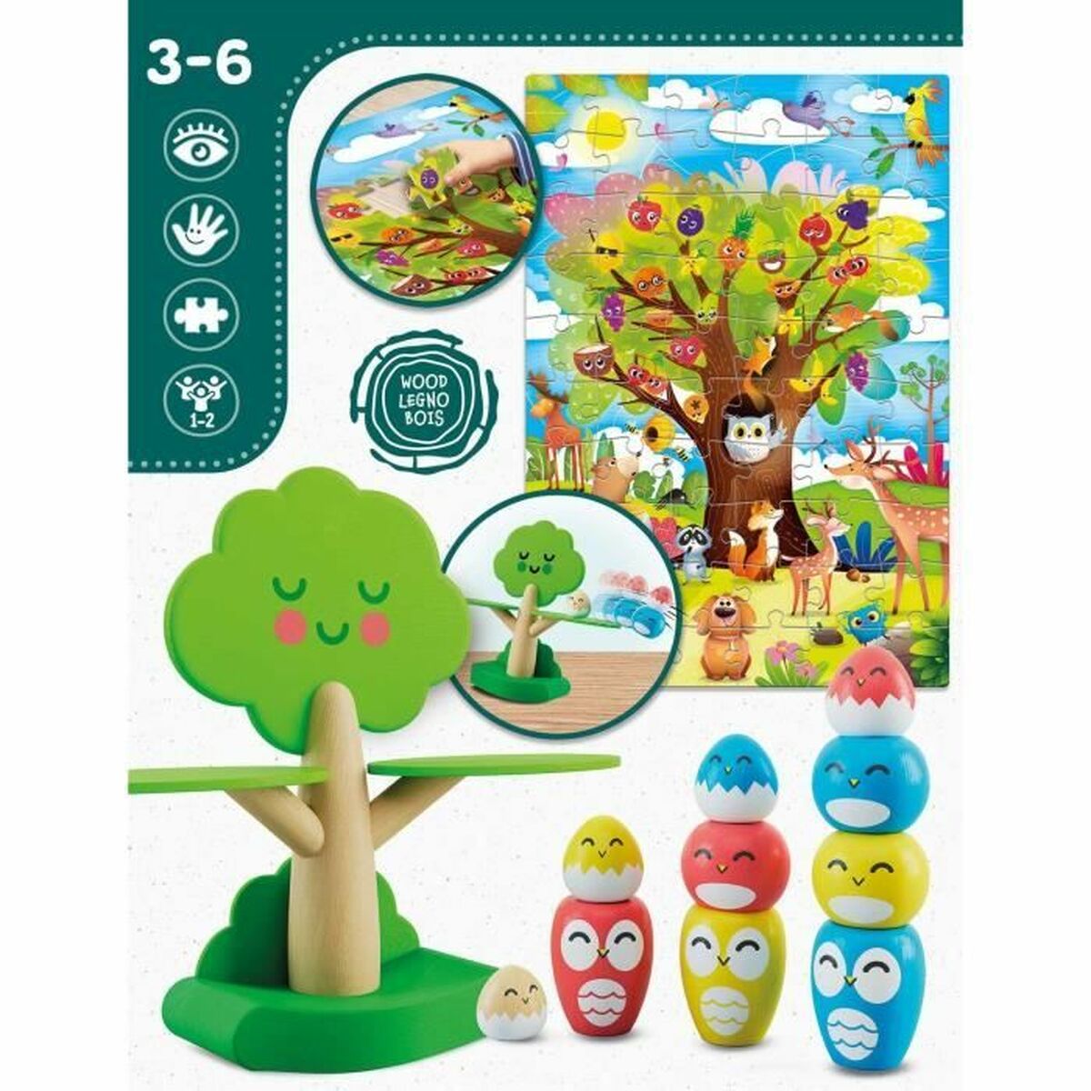 Utbildningsspel Lisciani Giochi - 3