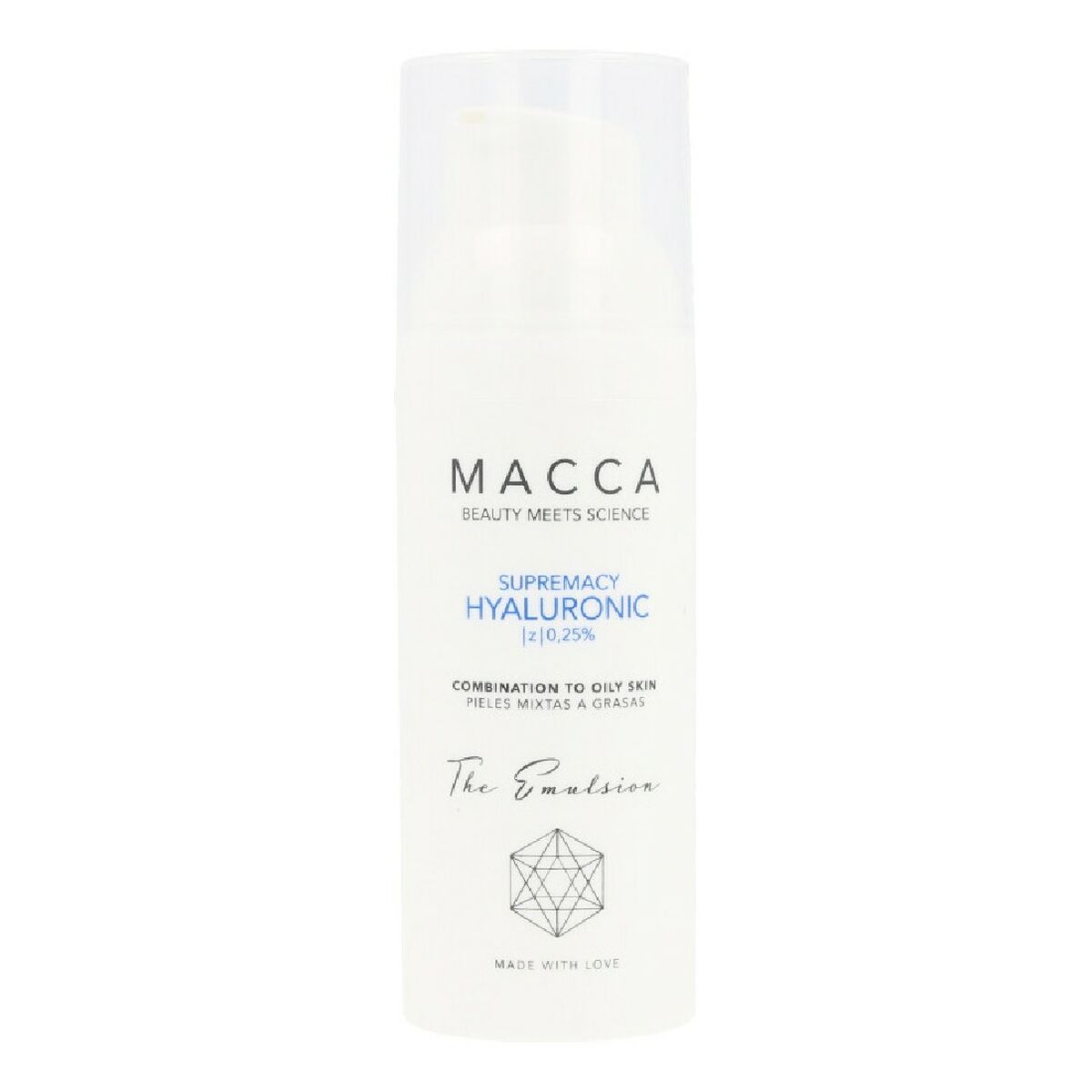 Intensivt återfuktande kräm Macca Supremacy Hyaluronic 50 ml