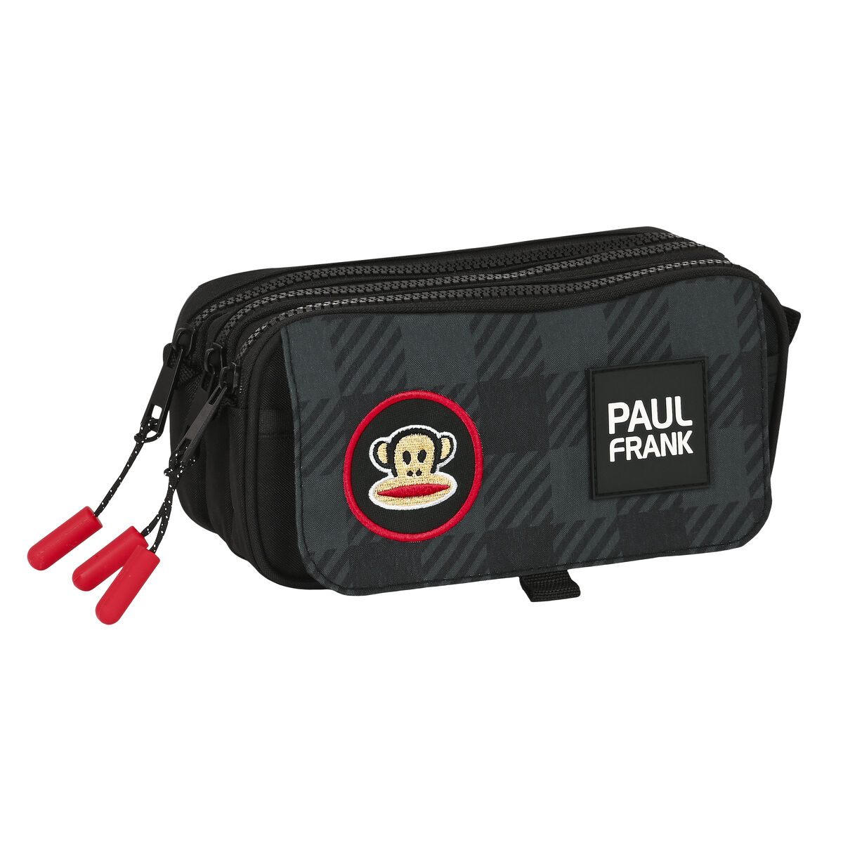 Tredubbel Carry-all Paul Frank Campers Svart (21,5 x 10 x 8 cm) - 4