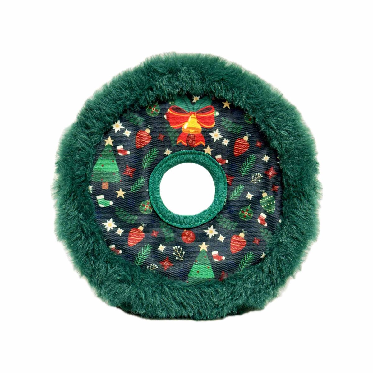 Mjuk leksak för hundar Gloria XMAS HOLLY Grön