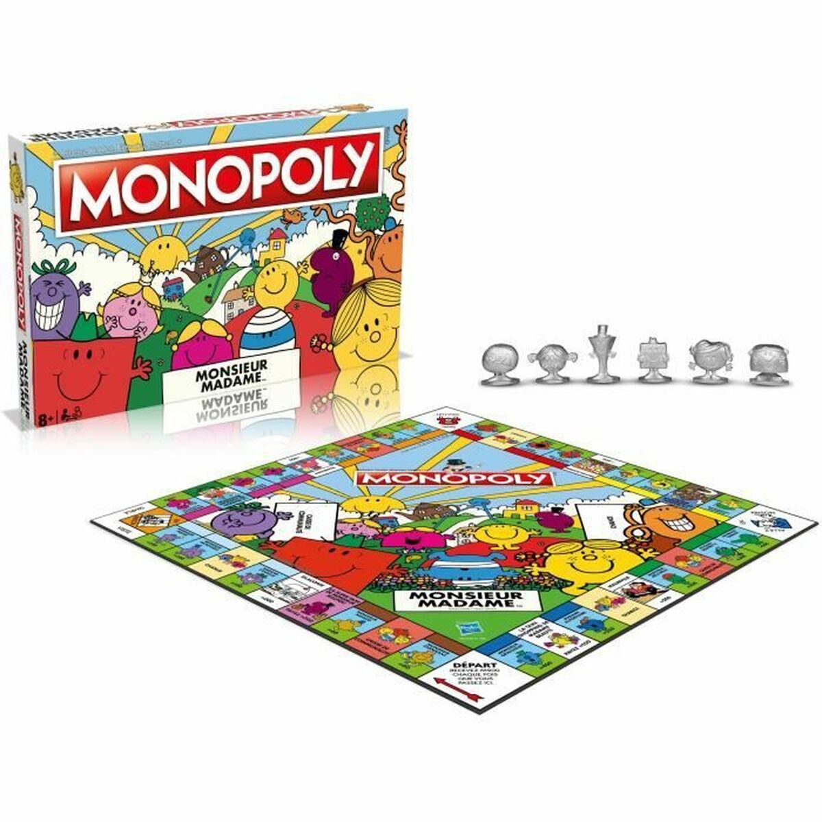 Sällskapsspel Winning Moves MONOPOLY MONSIEUR MADAME - 2