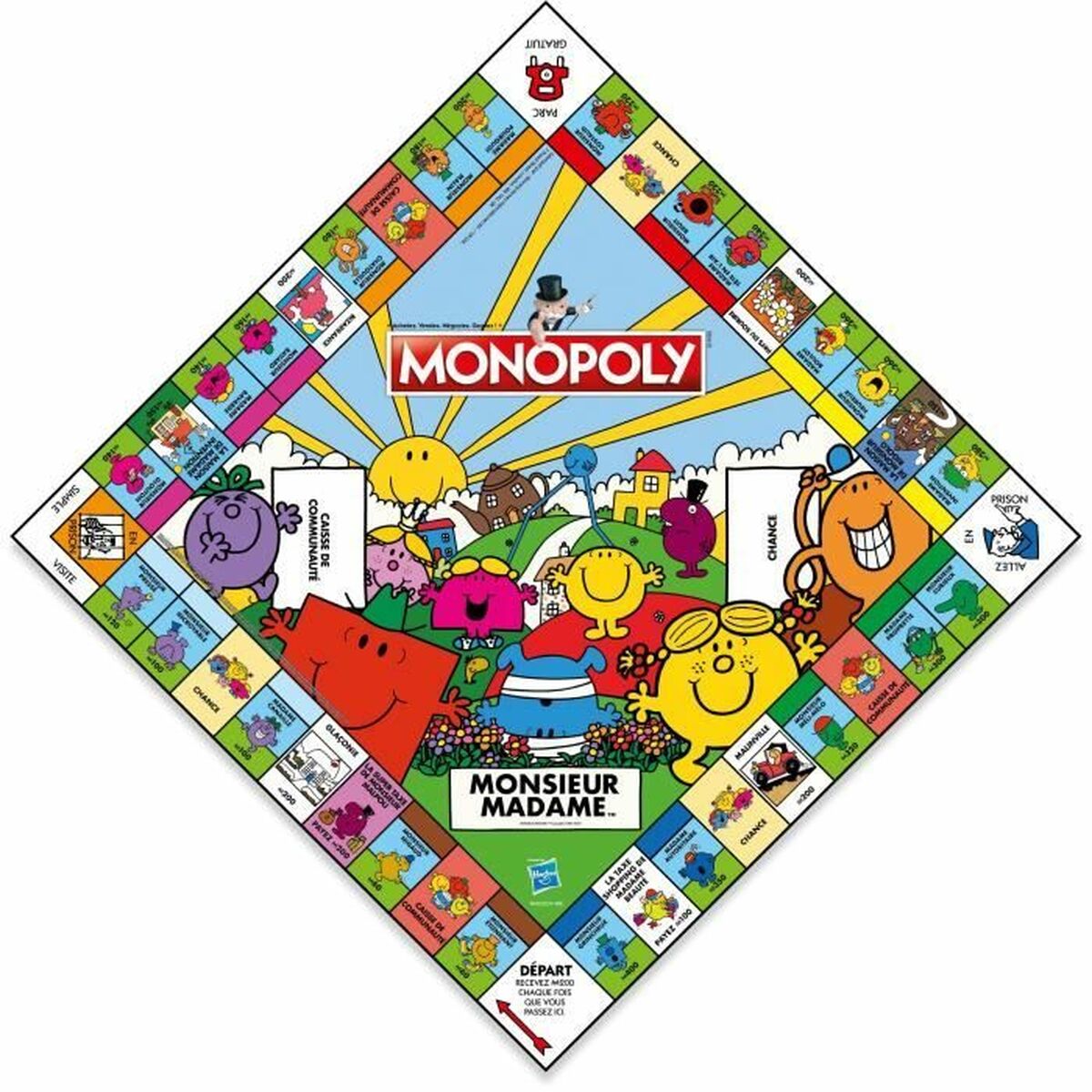 Sällskapsspel Winning Moves MONOPOLY MONSIEUR MADAME - 3