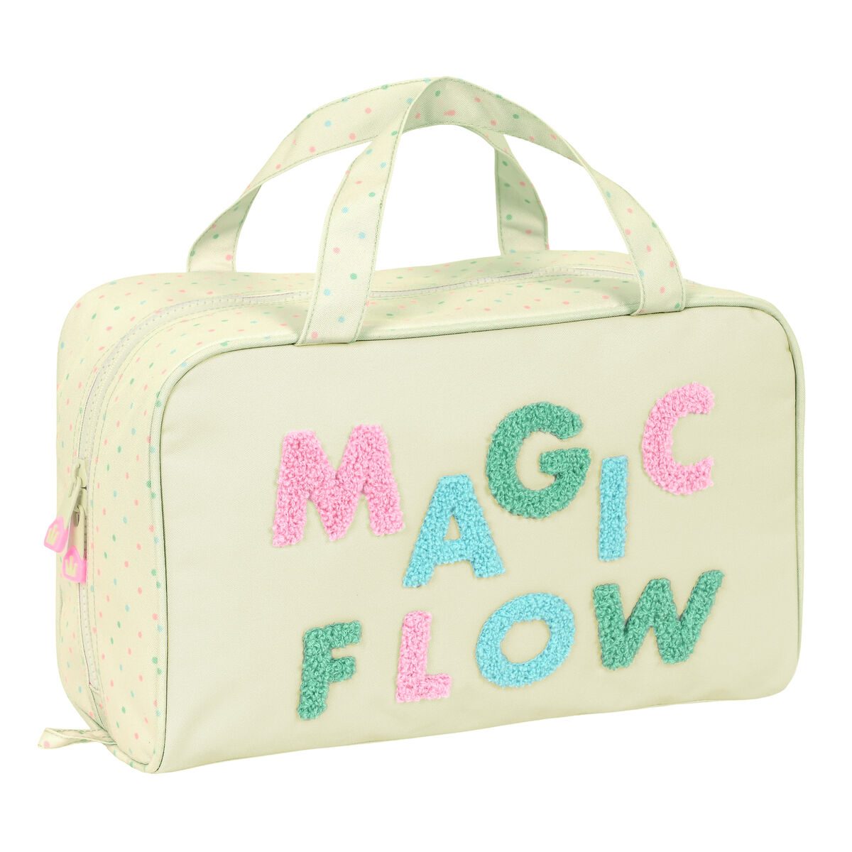Skolnecessär Glow Lab Magic flow Beige 31 x 14 x 19 cm