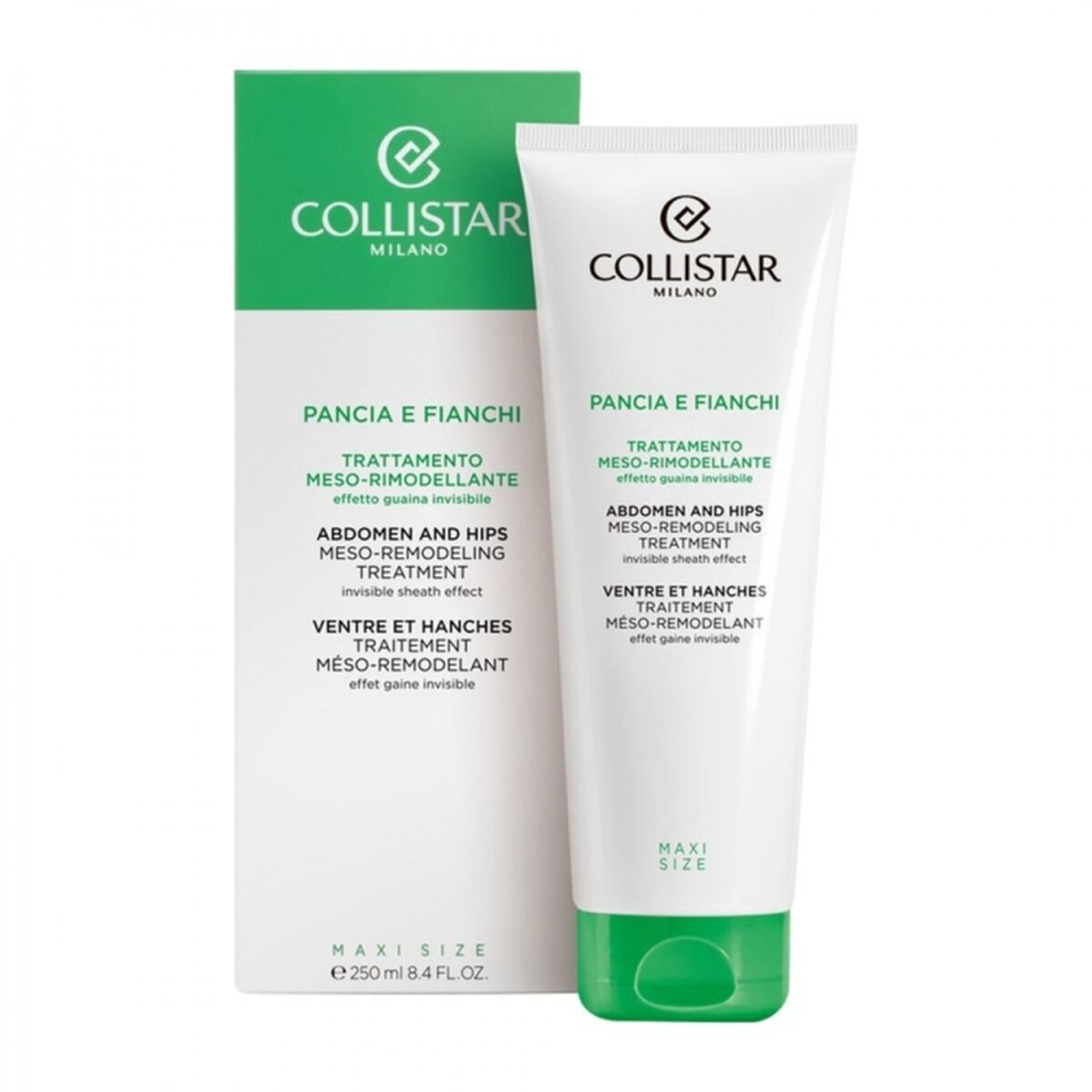 Återuppbyggande behandling Collistar Vientre Y Caderas 250 ml Höft Mage