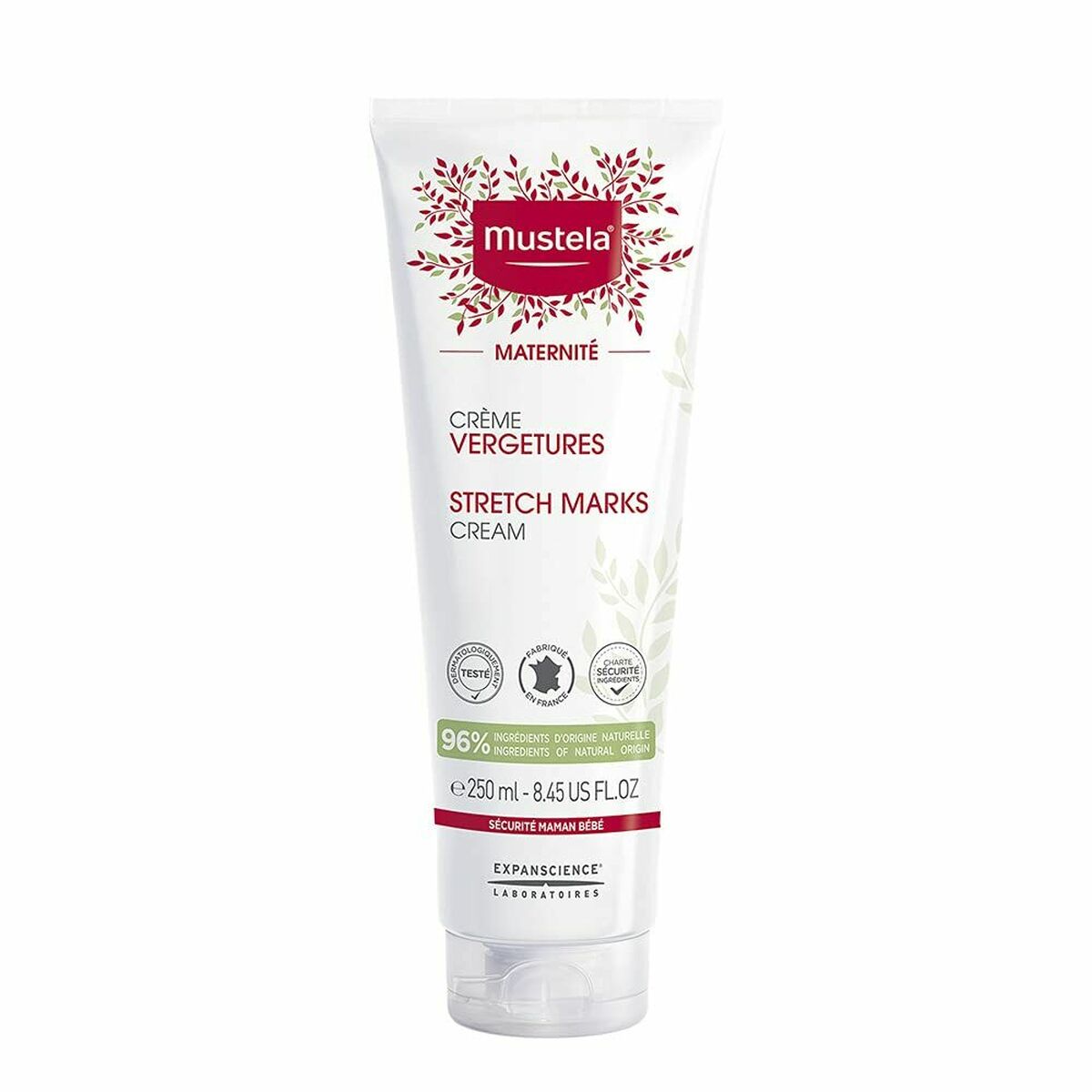 Kräm mot bristningar Mustela 1667809 250 ml 3 i 1