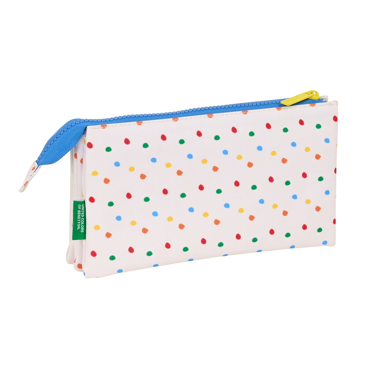 Tredubbel Carry-all Benetton Topitos Vit (22 x 12 x 3 cm) - 2