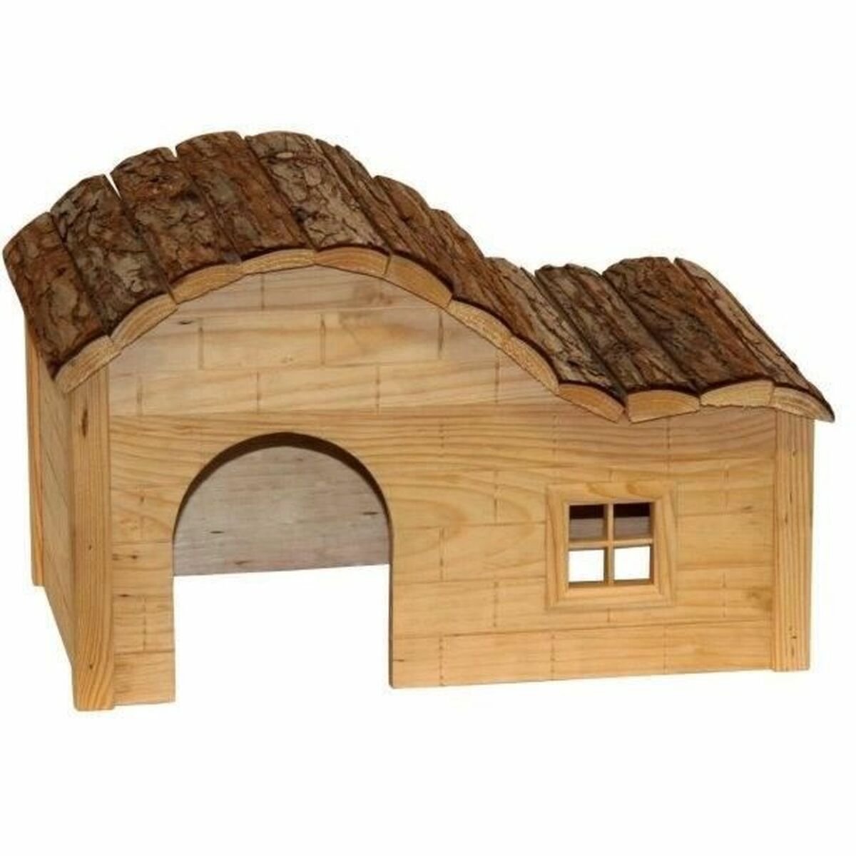 Hus för gnagare Kerbl Beige Trä