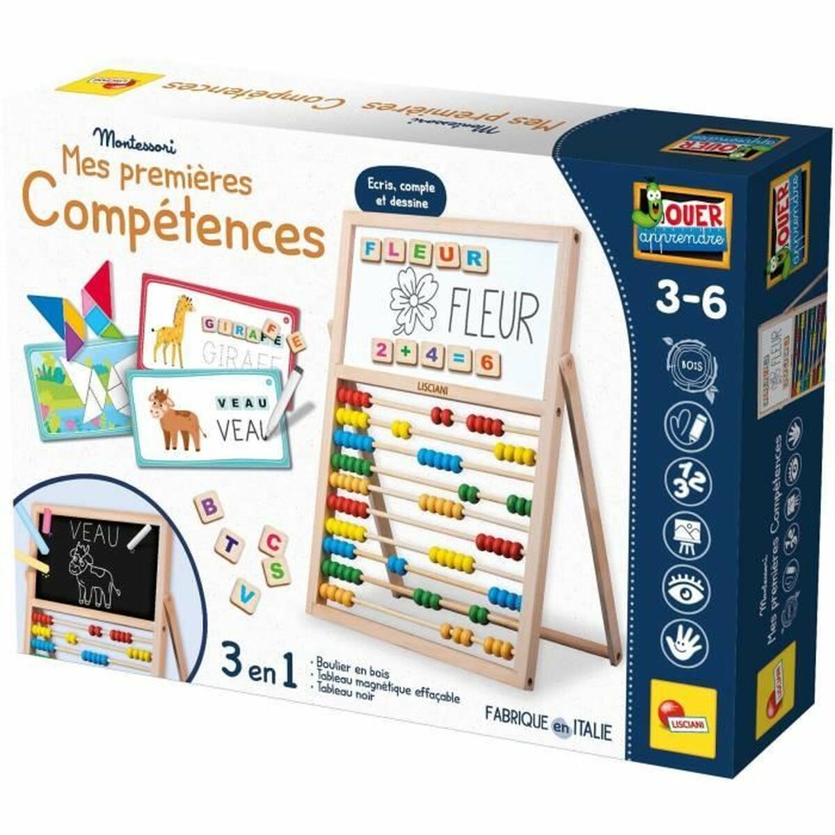 Utbildningsspel Lisciani Giochi Mes premieres competences