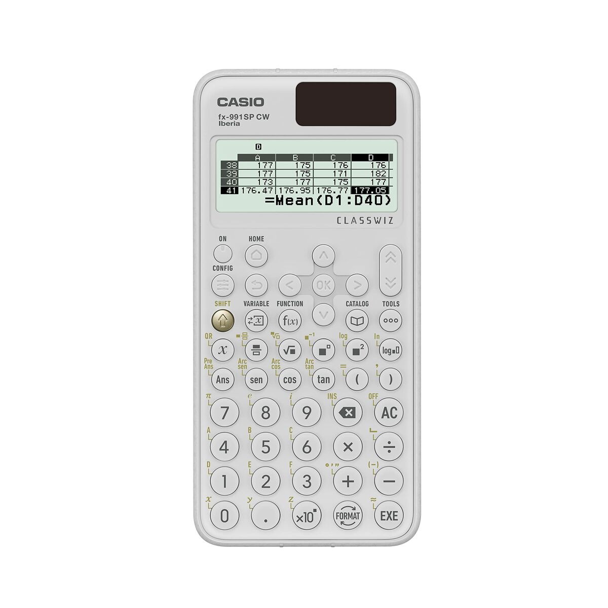 Vetenskaplig Kalkylator Casio Blå Vit - 3
