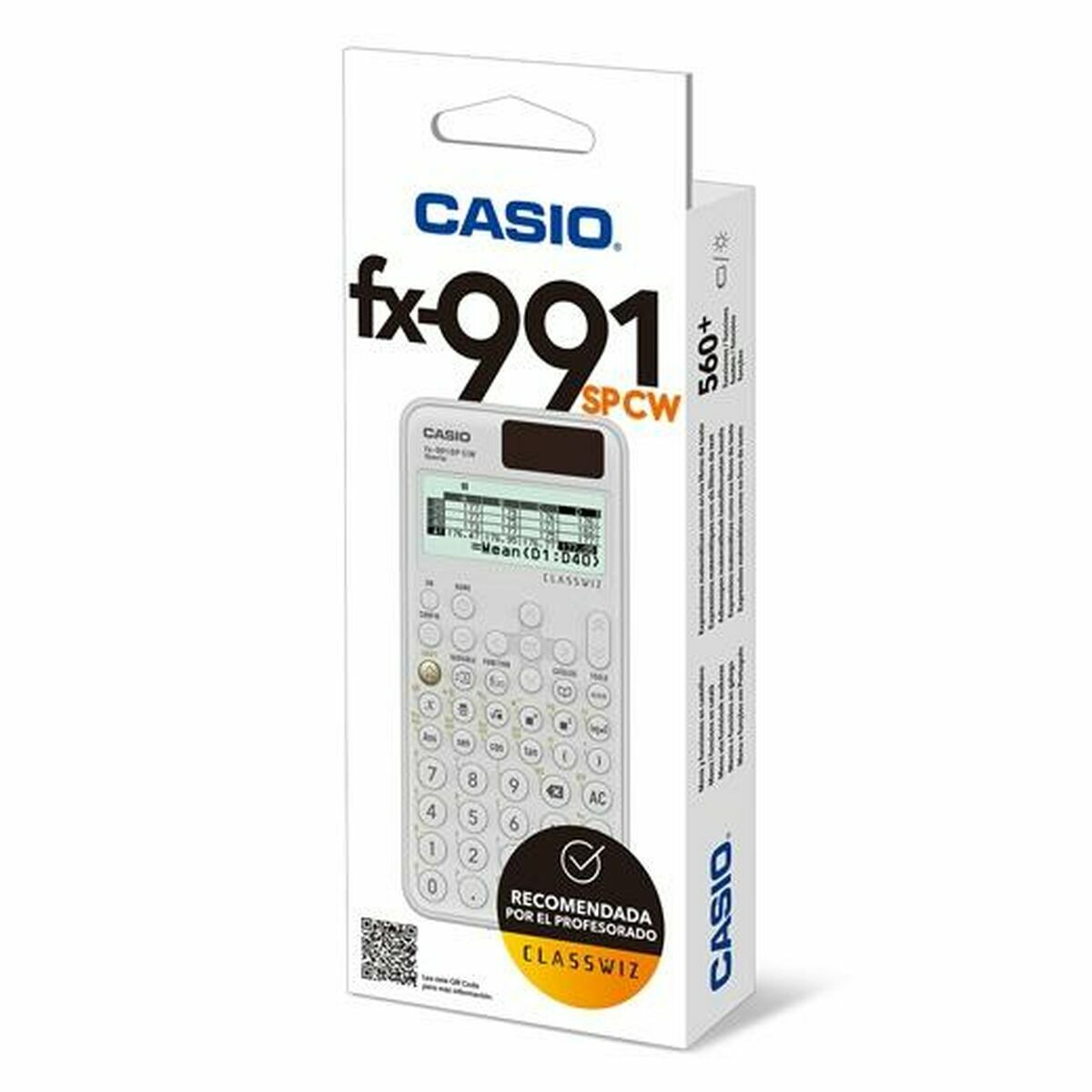 Vetenskaplig Kalkylator Casio Blå Vit