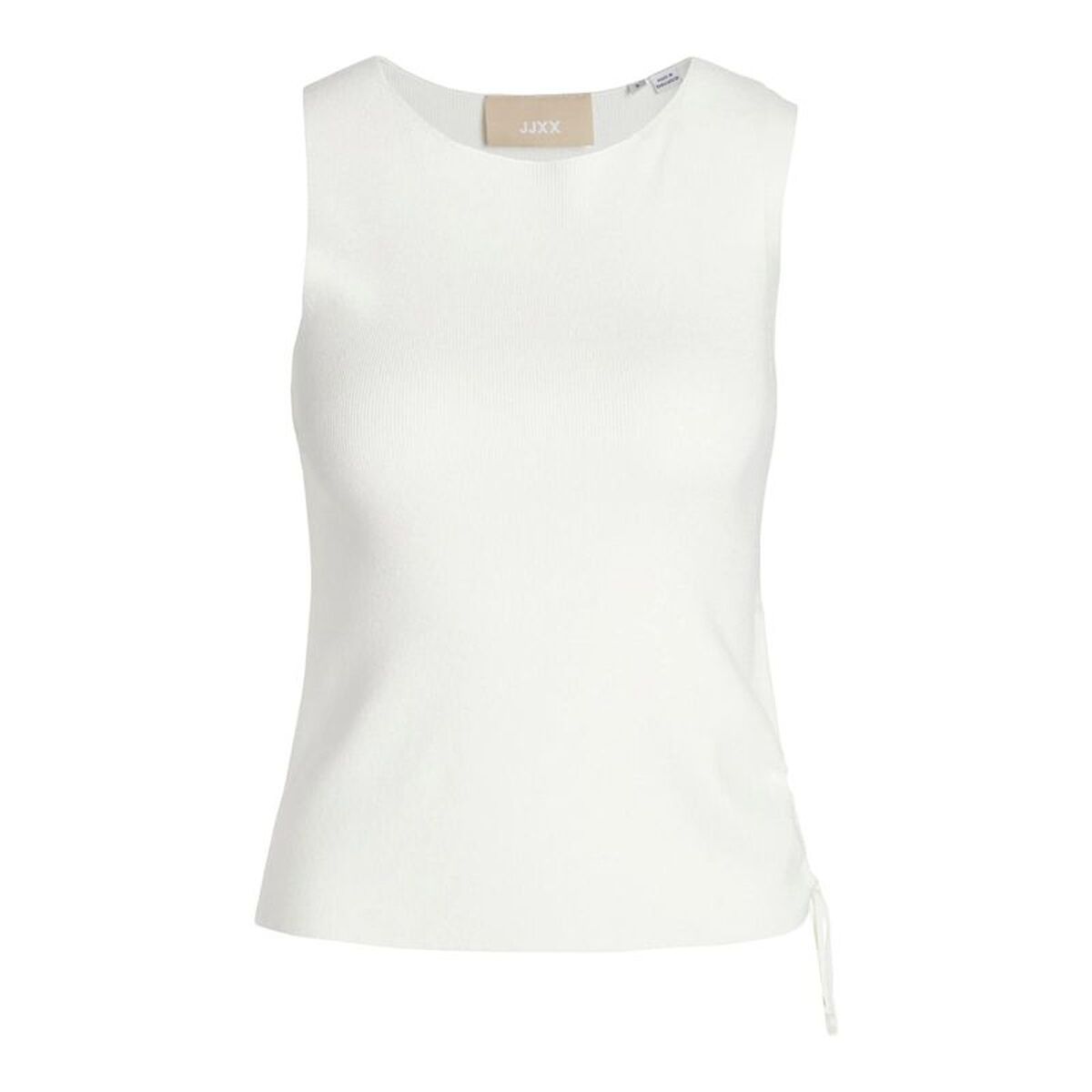 Ärmlös sporttröja Dam Jack & Jones Jxdahlia Top Knit Vit