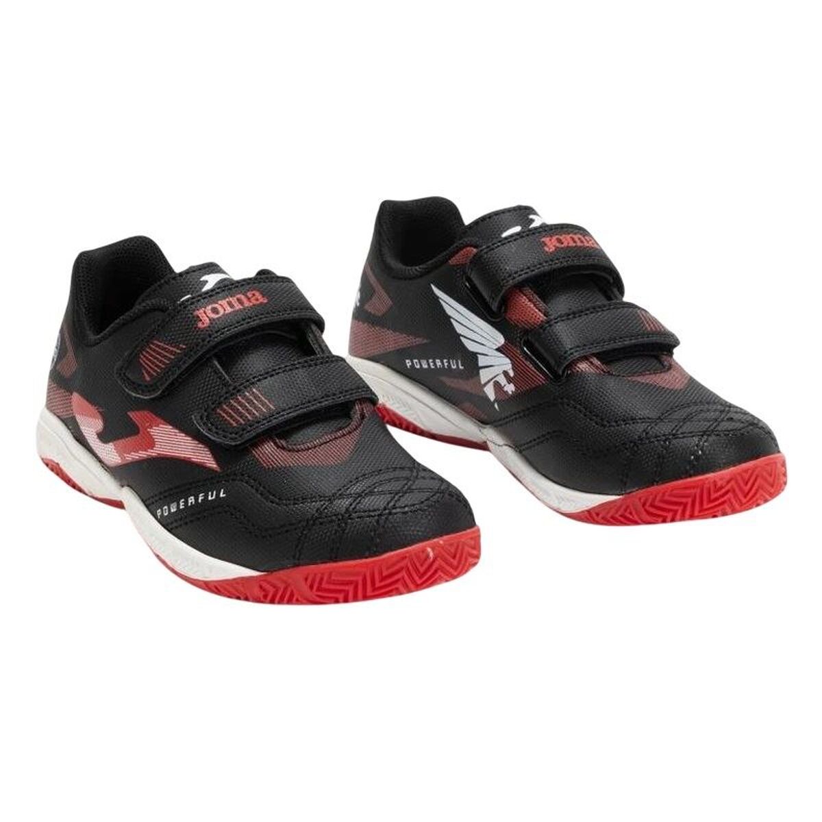 Fotbollsskor för inomhusbruk för barn Joma Sport Powerful 2501 Svart - 2