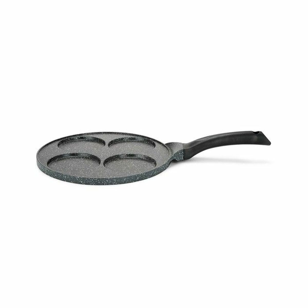 Stekpanna för Crêpes Livoo Svart Aluminium