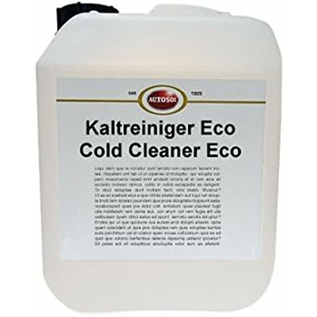 Rengöringsmedel för bilar Autosol Cold Eco Koncentrerad 5 L