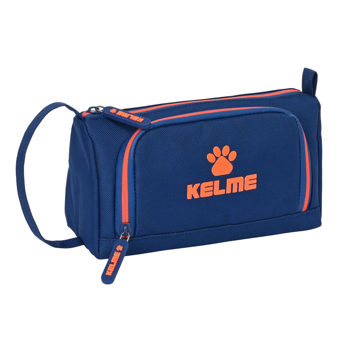 Pennfodral med tillbehör Kelme Navy blue Orange Marinblå 20 x 11 x 8.5 cm (32 Delar) - 4