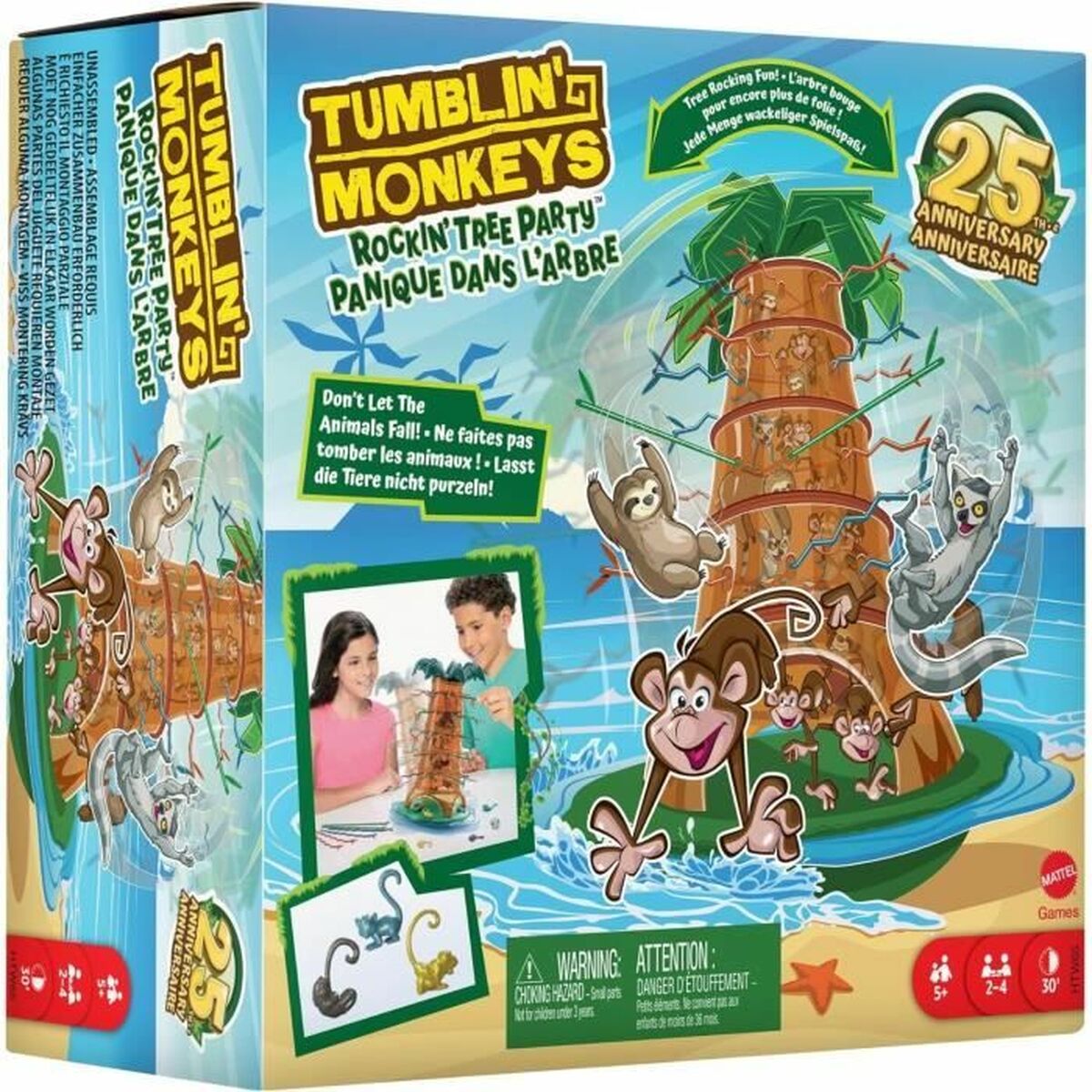 Sällskapsspel Mattel Tumblin' Monkeys - 3