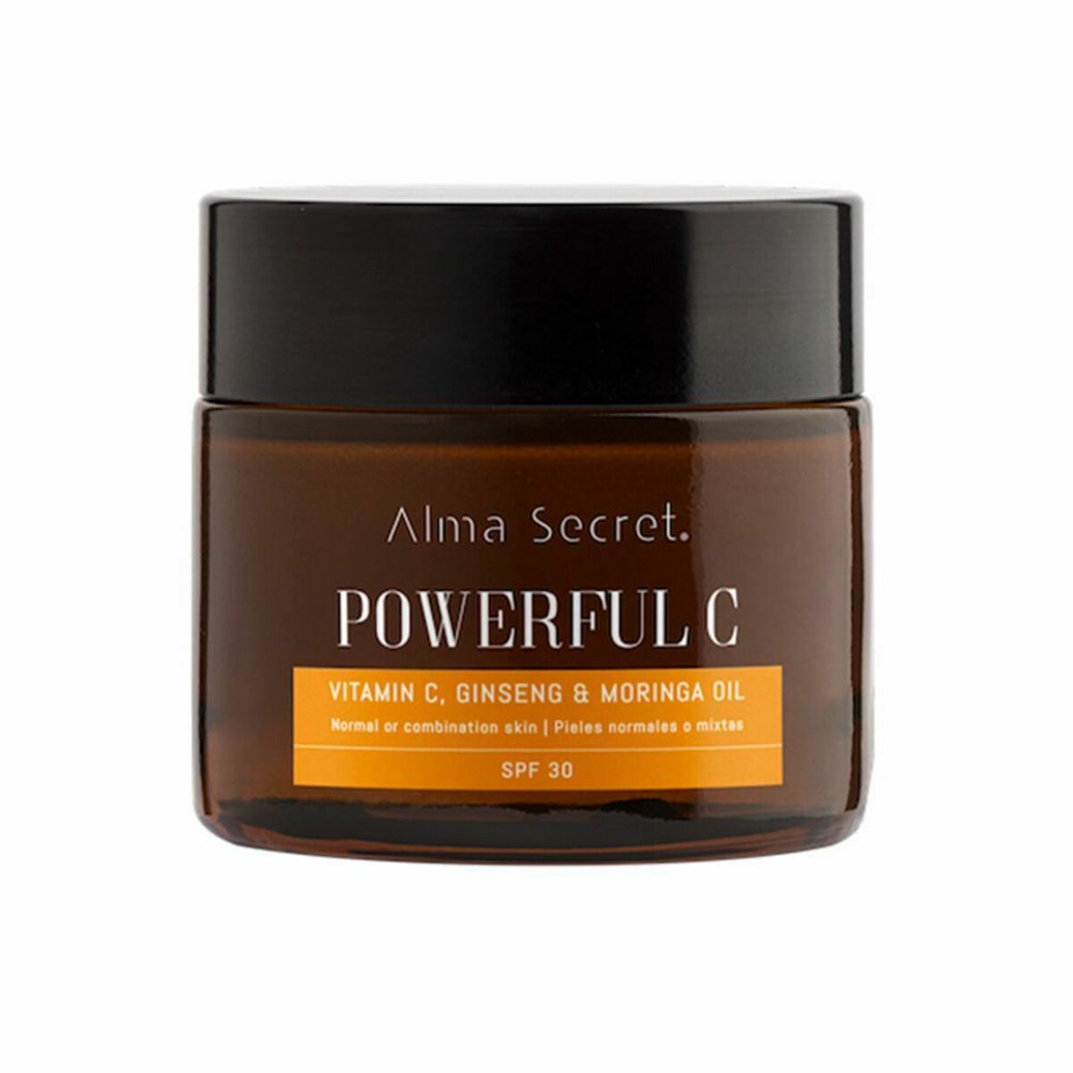 Highlighterkräm Alma Secret Powerful C Spf 30 50 ml Anti age Orange