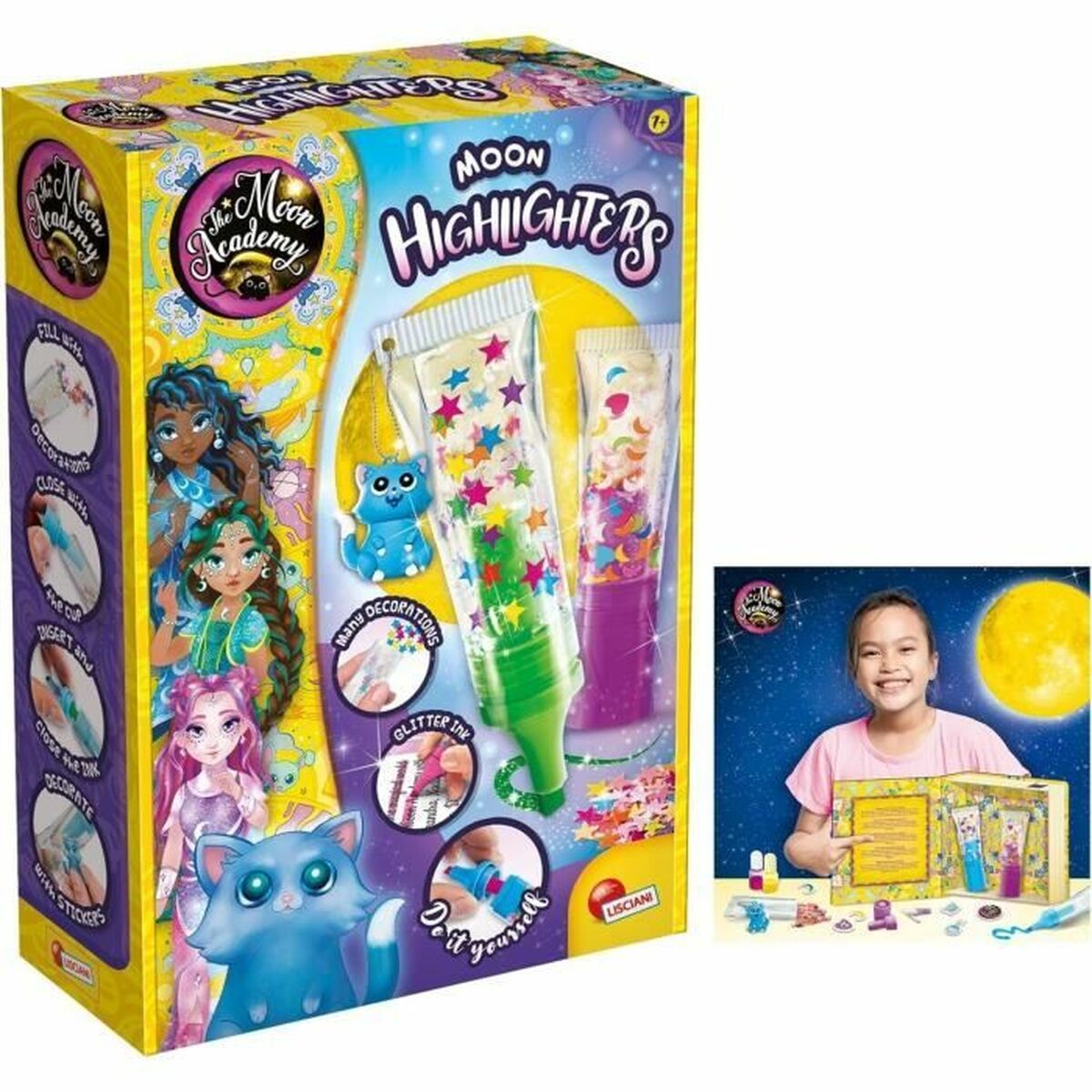 Craft Game Lisciani Giochi The Moon Academy Moon Highlighters Multicolour - 2