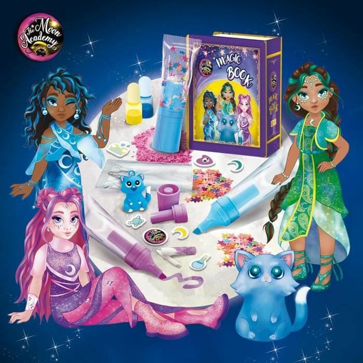 Craft Game Lisciani Giochi The Moon Academy Moon Highlighters Multicolour - 3