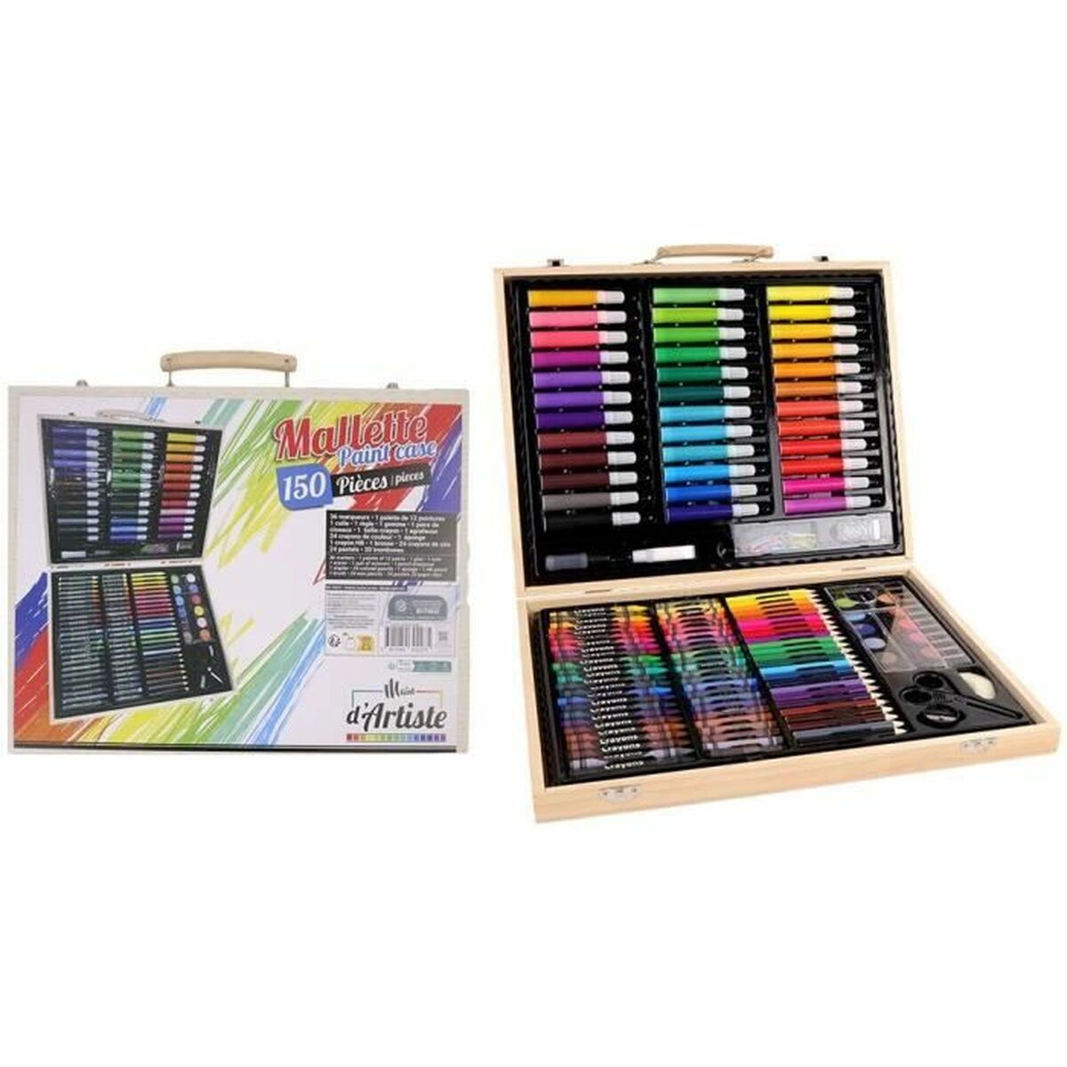 Ritningsset Multicolour 150 Delar