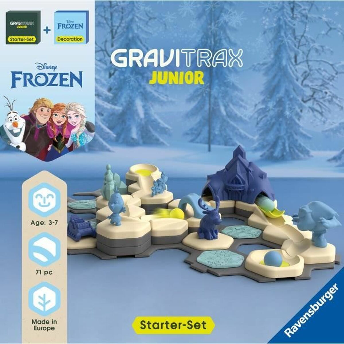 Sällskapsspel Ravensburger Gravitrax Junior Starter Set Frozen - 2