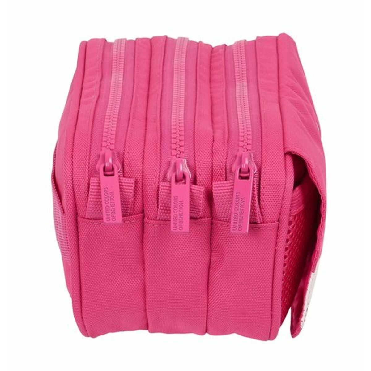 Tredubbel Carry-all Benetton Raspberry 21,5 x 10 x 8 cm Fuchsia - 3