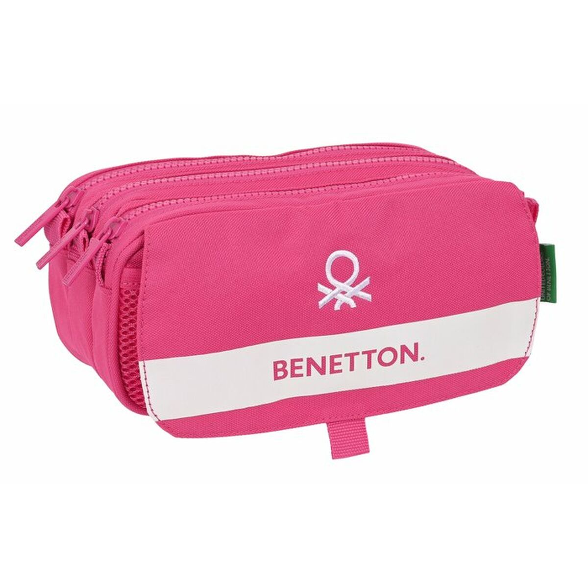 Tredubbel Carry-all Benetton Raspberry 21,5 x 10 x 8 cm Fuchsia