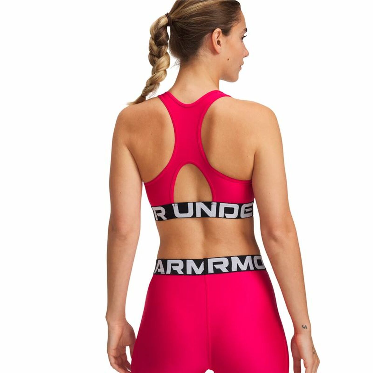 Sport-BH Under Armour Hg Karmosinröd L - 2