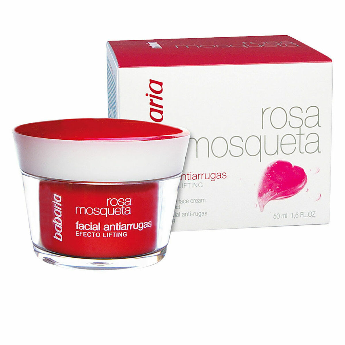 Ansiktskräm Babaria Rosa Mosqueta Antiarrugas 50 ml Mot rynkor Nypon