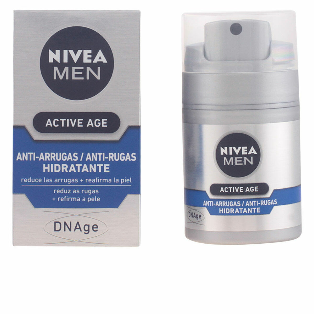 Kräm mot rynkor Nivea Men Active Age Spf 15 50 ml