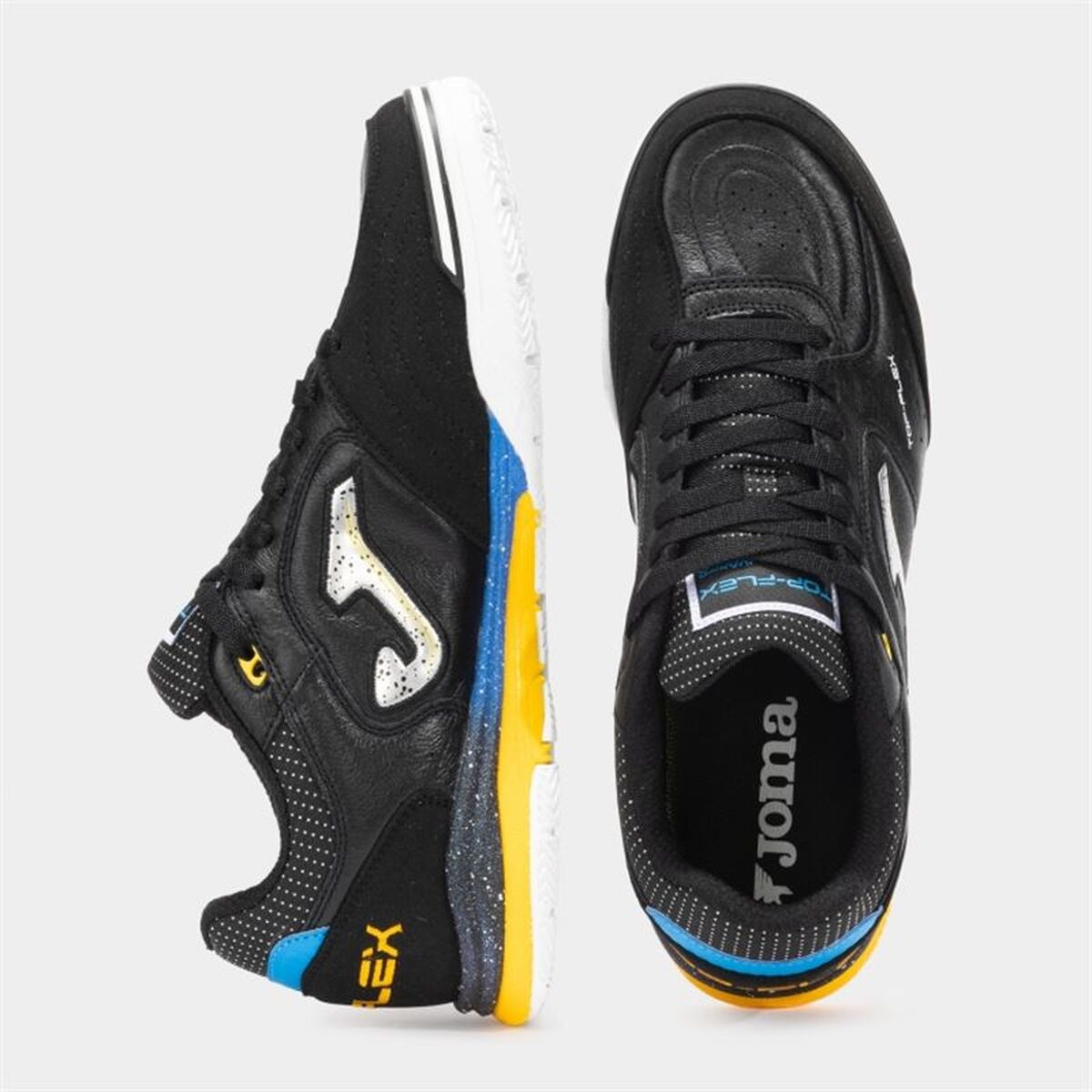 Fotbollsskor för inomhusbruk för vuxna Joma Sport Top Flex Rebound 2501 Svart - 2