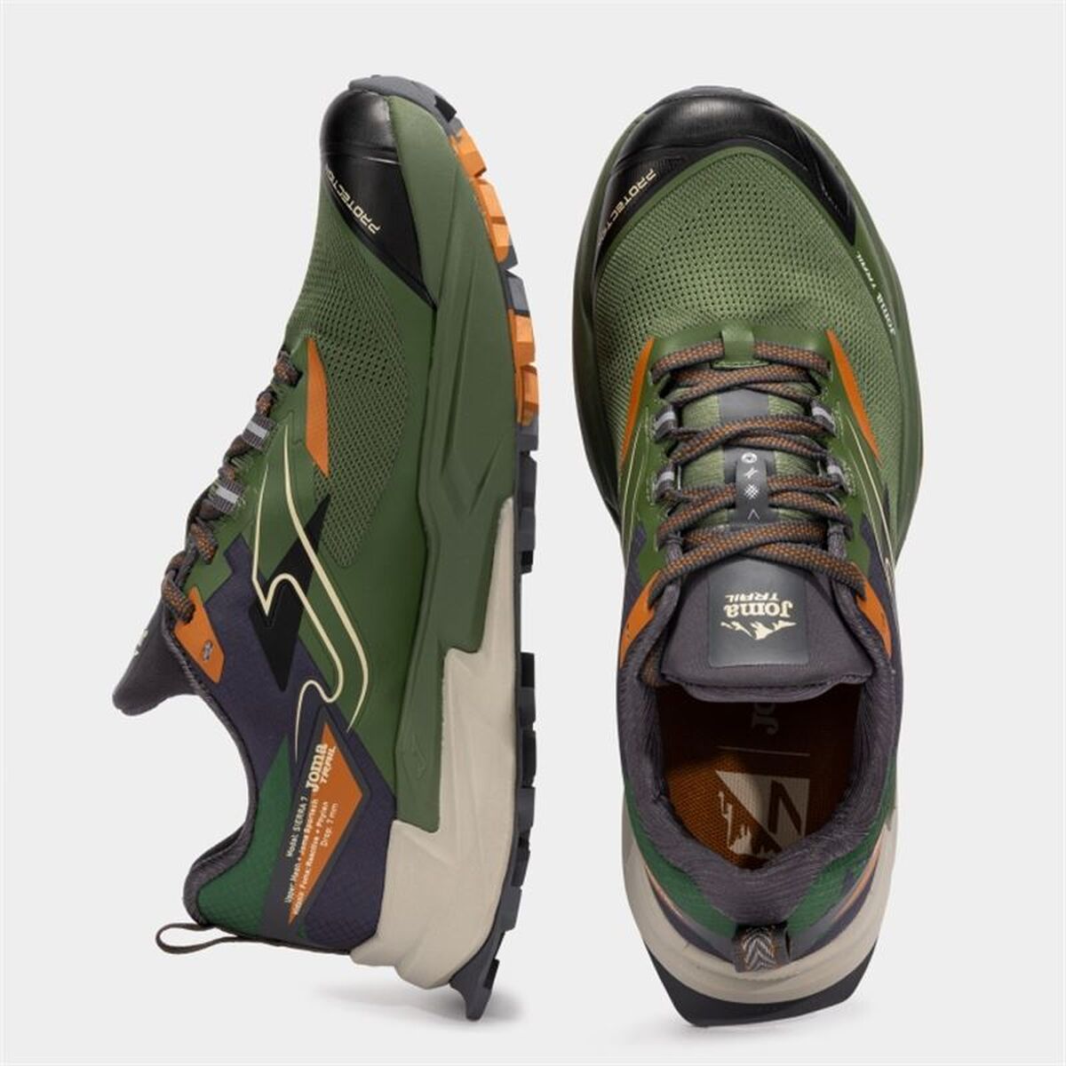 Herr trail löparskor (bergslöpning) Joma Sport Sierra 2515 Oliv - 2