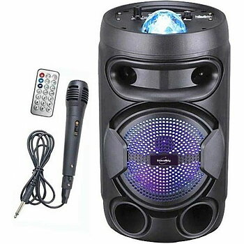 Bärbar Bluetooth Högtalare Inovalley KA02 BOWL 400 W Karaoke
