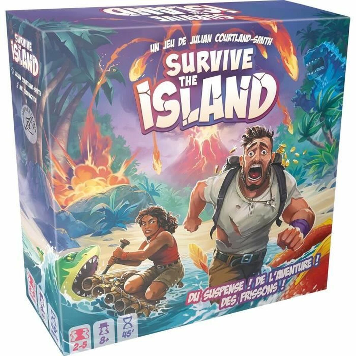 Sällskapsspel Asmodee Survive The Island